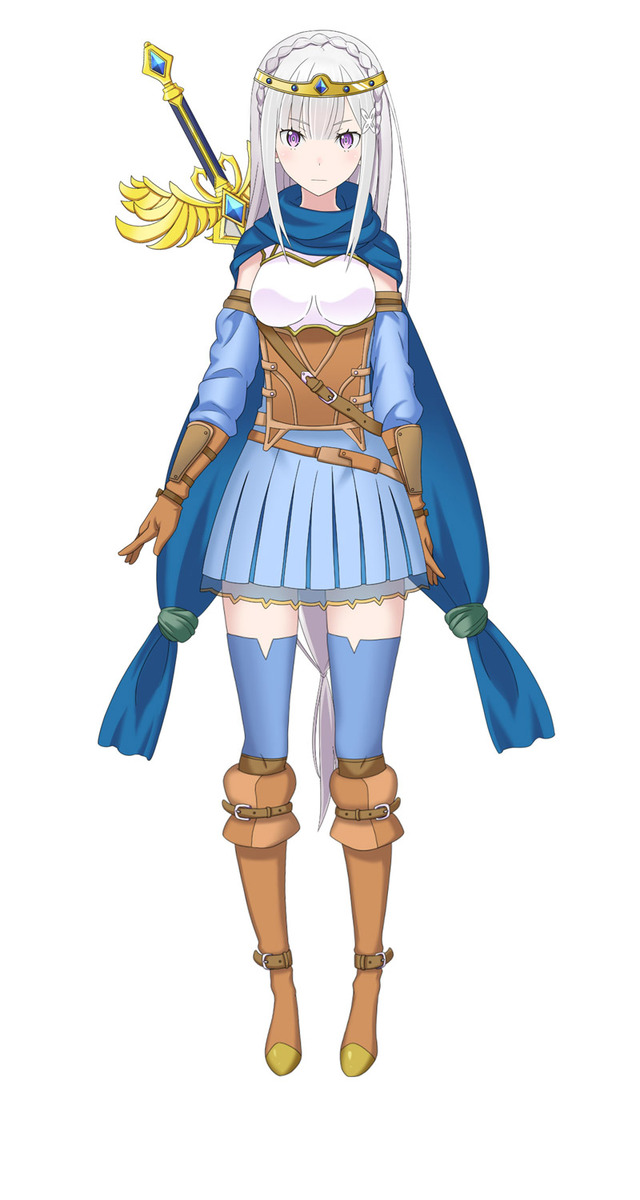 「勇者エミリアIII～伝説への導き～」エミリア（C）長月達平・株式会社KADOKAWA刊／Re:ゼロから始める異世界生活2製作委員会（C）SEGA