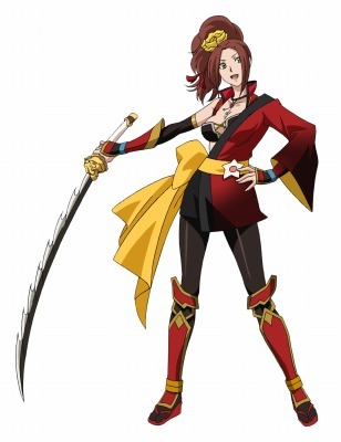 甲斐姫（c）コーエーテクモゲームス/アニメ戦国無双製作委員会