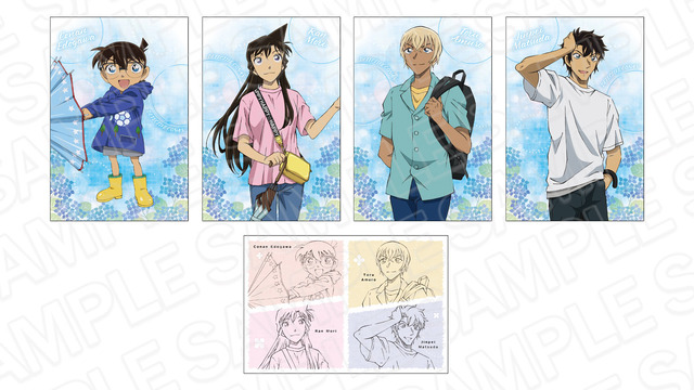 『名探偵コナン』ポストカードセット 雨上がり ver.（C）青山剛昌／小学館・読売テレビ・TMS 1996