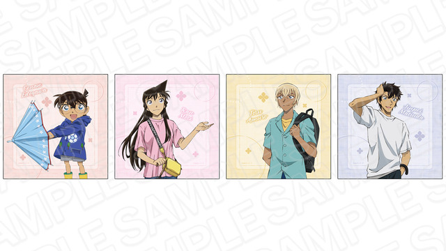 『名探偵コナン』マイクロファイバー　雨上がり ver.（C）青山剛昌／小学館・読売テレビ・TMS 1996