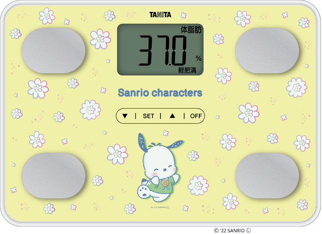 「体組成計サンリオキャラクターズモデル」ポチャッコ（C）'22 SANRIO（C）'22 SANRIO S/F･G 著作 株式会社サンリオ