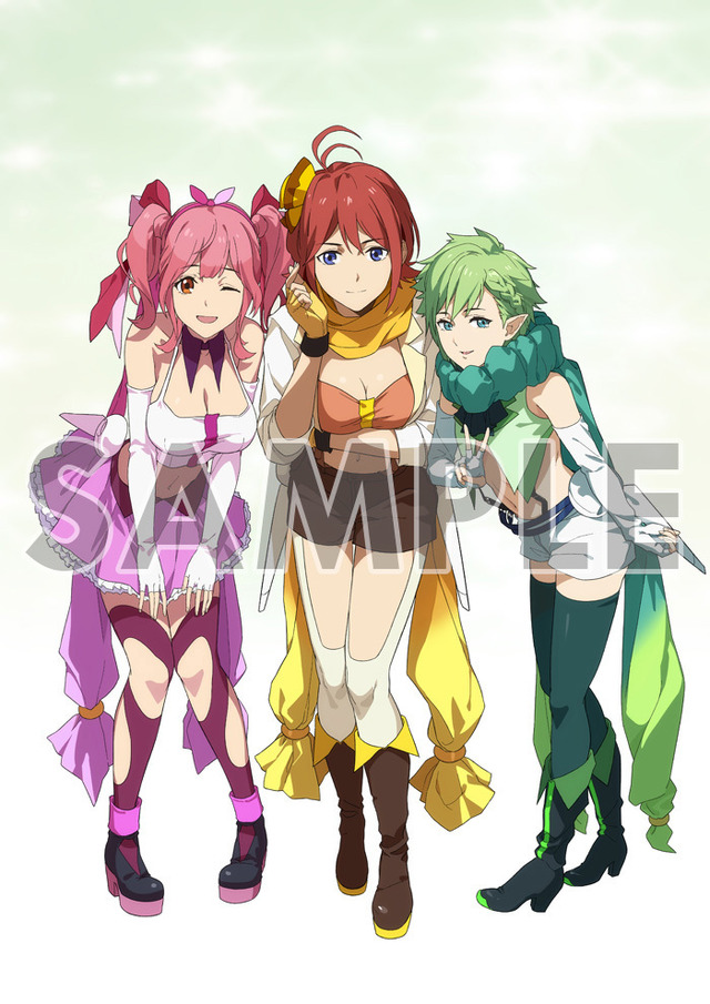 「ソフマップ」「ビックカメラ」購入特典　B2タペストリー＆缶バッジ（カナメ＆レイナ＆マキナ）（C）2021 BIGWEST/MACROSS DELTA PROJECT（C）2021 BIGWEST/MACROSS F PROJECT