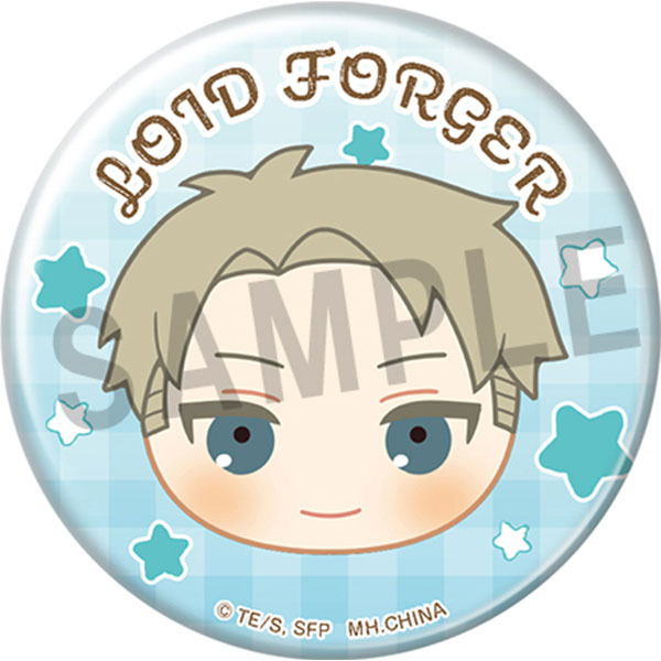 「缶バッジコレクション SPY×FAMILY ふかふかスクイーズパン編 8個入りBOX」3,520円（税込）（C）遠藤達哉/集英社・SPY×FAMILY製作委員会