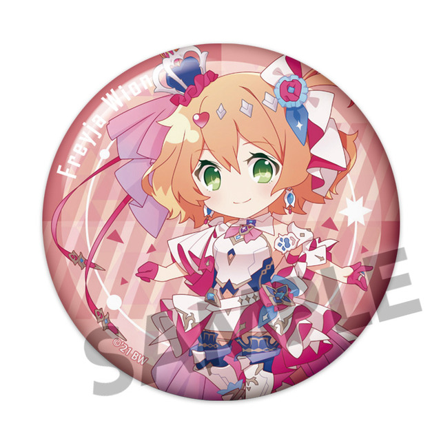 「ぴくりる！ 『劇場版マクロスΔ 絶対LIVE!!!!!!』 トレーディング缶バッジ」（C）2021 BIGWEST