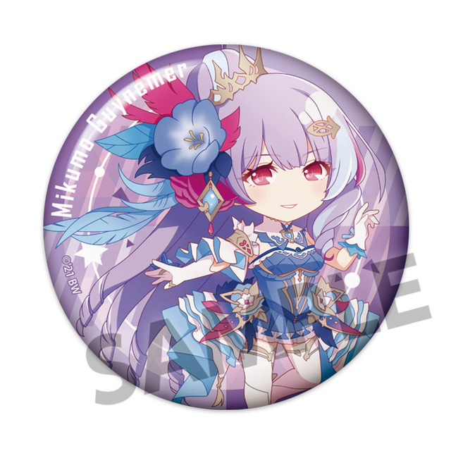 「ぴくりる！ 『劇場版マクロスΔ 絶対LIVE!!!!!!』 トレーディング缶バッジ」（C）2021 BIGWEST