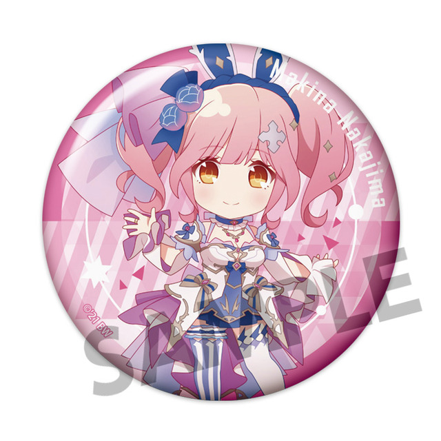 「ぴくりる！ 『劇場版マクロスΔ 絶対LIVE!!!!!!』 トレーディング缶バッジ」（C）2021 BIGWEST