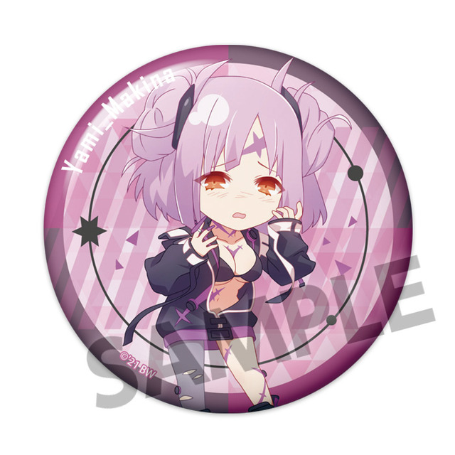 「ぴくりる！ 『劇場版マクロスΔ 絶対LIVE!!!!!!』 トレーディング缶バッジ」（C）2021 BIGWEST