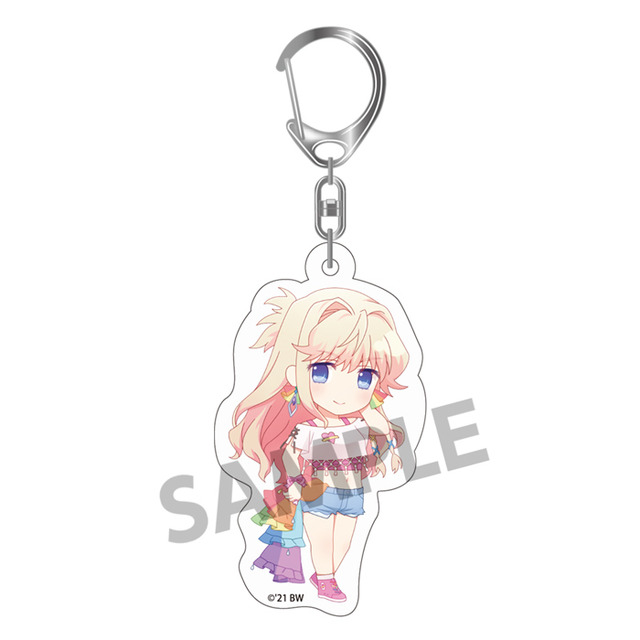 「ぴくりる！ 『劇場短編マクロスF ～時の迷宮～』 アクリルキーホルダーセット シェリル＆ラン」（C）2021 BIGWEST