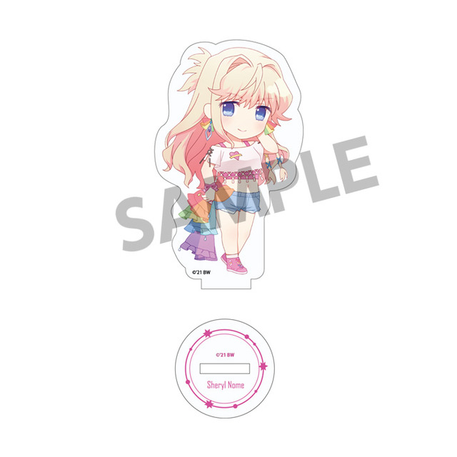 「ぴくりる！ 『劇場版マクロスΔ 絶対LIVE!!!!!!』＆『劇場短編マクロスF ～時の迷宮～』 アクリルフィギュア」（C）2021 BIGWEST