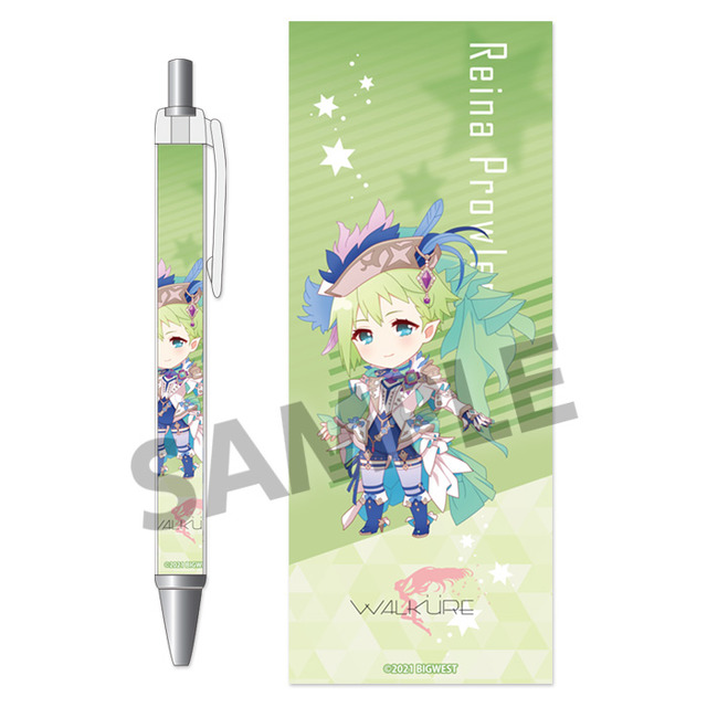 「ぴくりる！ 『劇場版マクロスΔ 絶対LIVE!!!!!!』＆『劇場短編マクロスF ～時の迷宮～』 ボールペン」（C）2021 BIGWEST