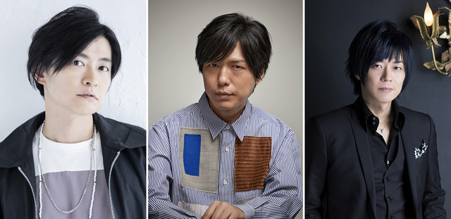 下野紘、神谷浩史、遊佐浩二