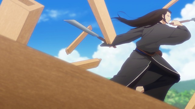 「特『刀剣乱舞-花丸-』～雪月華～」第二幕「月ノ巻」場面カット（C）2022 NITRO PLUS・EXNOA LLC/特『刀剣乱舞-花丸-』製作委員会