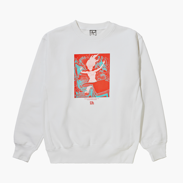 『ダンダダン』×「PROPELLER」オリジナルアイテム ダンダダン Sweatshirt 綾瀬桃ver.（C）Yukinobu Tatsu /SHUEISHA