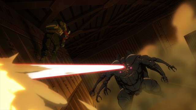 『スプリガン』場面カット（C）2021 たかしげ宙、皆川亮二・小学館／スプリガン Project