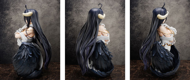 「アルベド 1/1スケール 胸像フィギュア」（C）丸山くがね・KADOKAWA刊／オーバーロード4製作委員会