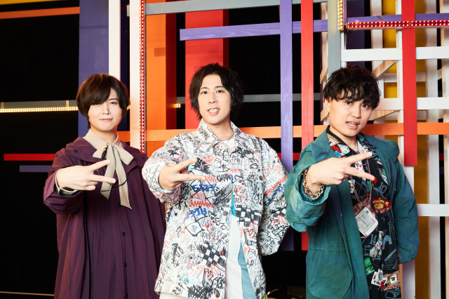 Fling Posse(白井悠介、斉藤壮馬、野津山幸宏)（C）AbemaTV,Inc.