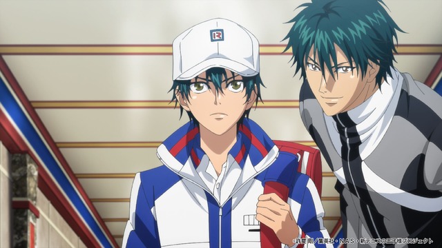 『新テニスの王子様 U-17 WORLD CUP』第1話「アメリカ代表・越前リョーマ」先行場面カット（C）許斐 剛／集英社・ＮＡＳ・新テニスの王子様プロジェクト