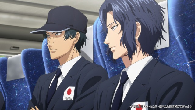 『新テニスの王子様 U-17 WORLD CUP』第1話「アメリカ代表・越前リョーマ」先行場面カット（C）許斐 剛／集英社・ＮＡＳ・新テニスの王子様プロジェクト