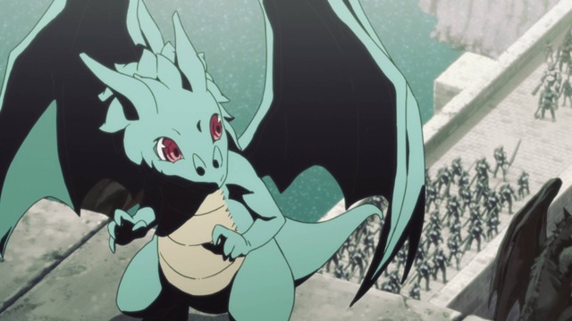 Netflixアニメ『BASTARD!! ―暗黒の破壊神―』ノンクレジットOP場面カット（C）萩原一至/集英社・BASTARD!! 製作委員会