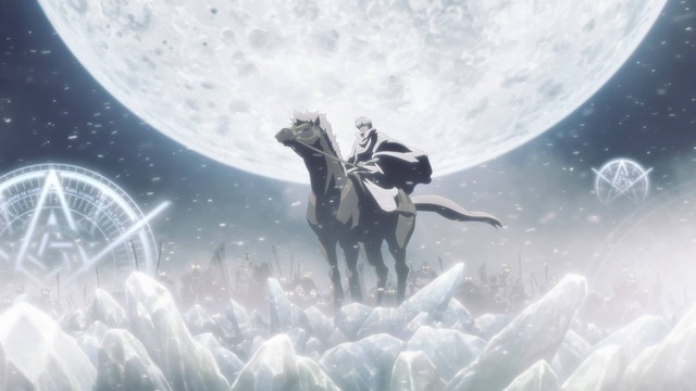 Netflixアニメ『BASTARD!! ―暗黒の破壊神―』ノンクレジットOP場面カット（C）萩原一至/集英社・BASTARD!! 製作委員会