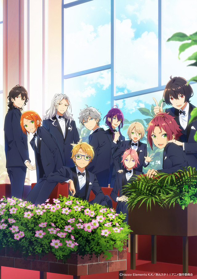 『あんさんぶるスターズ!!-Road to Show!!-』BD＆DVD描き下ろしイラスト（C）Happy Elements K.K／あんスタ！！アニメ製作委員会