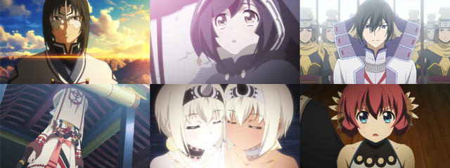 『うたわれるもの 二人の白皇』第1話「鉄扇と共に」先行場面カット（C）うたわれるもの二人の白皇製作委員会