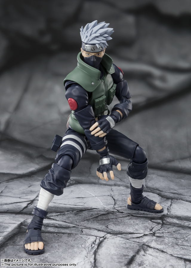 「S.H.Figuarts はたけカカシ -勇名轟く写輪眼の英雄-」7,150円（税込）（C）岸本斉史 スコット／集英社・テレビ東京・ぴえろ