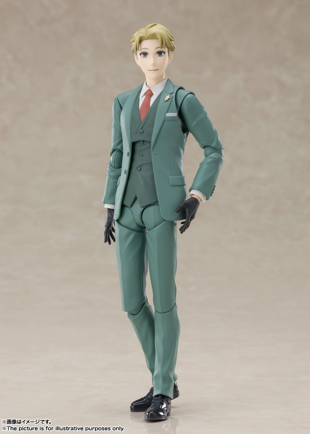 「S.H.Figuarts ロイド・フォージャー」7,150円（税込）（C）遠藤達哉／集英社・SPY×FAMILY製作委員会
