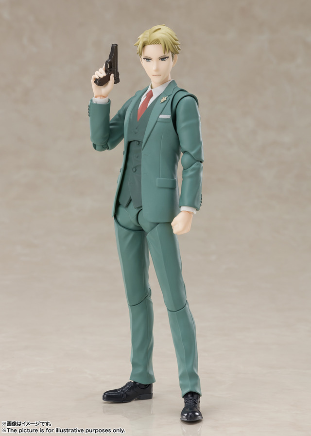 「S.H.Figuarts ロイド・フォージャー」7,150円（税込）（C）遠藤達哉／集英社・SPY×FAMILY製作委員会