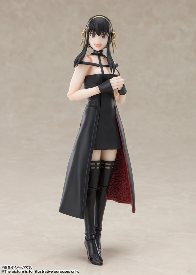 「S.H.Figuarts ヨル・フォージャー」7,150円（税込）（C）遠藤達哉／集英社・SPY×FAMILY製作委員会