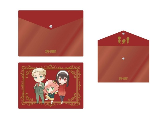 『SPY×FAMILY』ちびキャラエンベロープケース（C）遠藤達哉／集英社・SPY×FAMILY製作委員会