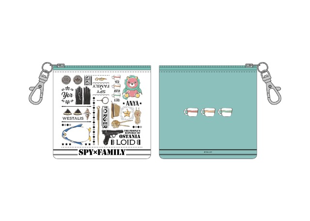 『SPY×FAMILY』モチーフポーチ（C）遠藤達哉／集英社・SPY×FAMILY製作委員会