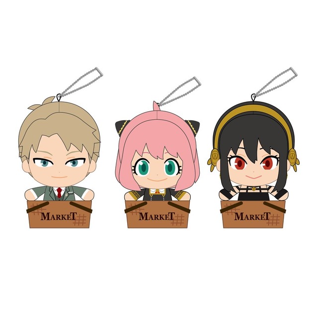 『SPY×FAMILY』カブコレ　ぬいぐるみキーホルダー（C）遠藤達哉／集英社・SPY×FAMILY製作委員会