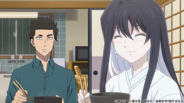 TVアニメ『虚構推理 Season2』第2弾PV場面カット（C）城平京・片瀬茶柴・講談社／虚構推理 2 製作委員会