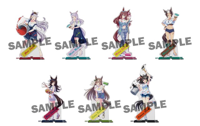 ウマ娘 プリティーダービー アクリルスタンド ペインタースタイル（C）Cygames, Inc.