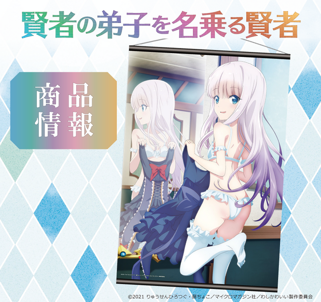 『賢者の弟子を名乗る賢者』ラインナップ　(C)2021 りゅうせんひろつぐ・藤ちょこ／マイクロマガジン社／わしかわいい製作委員会