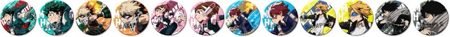 「僕のヒーローアカデミア」キラキラ缶バッジ（C）堀越耕平／集英社・僕のヒーローアカデミア製作委員会