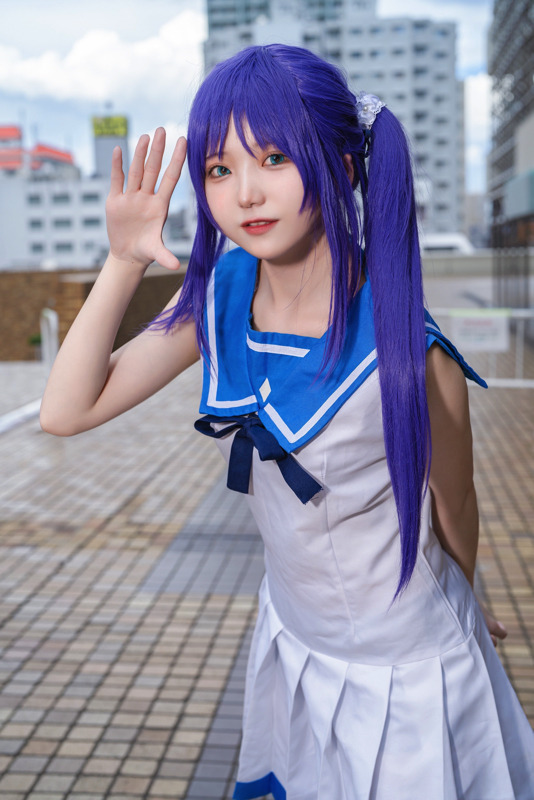 比良平ちさき『凪のあすから』／モデル：鳴瀬ぷぷ、撮影：tama