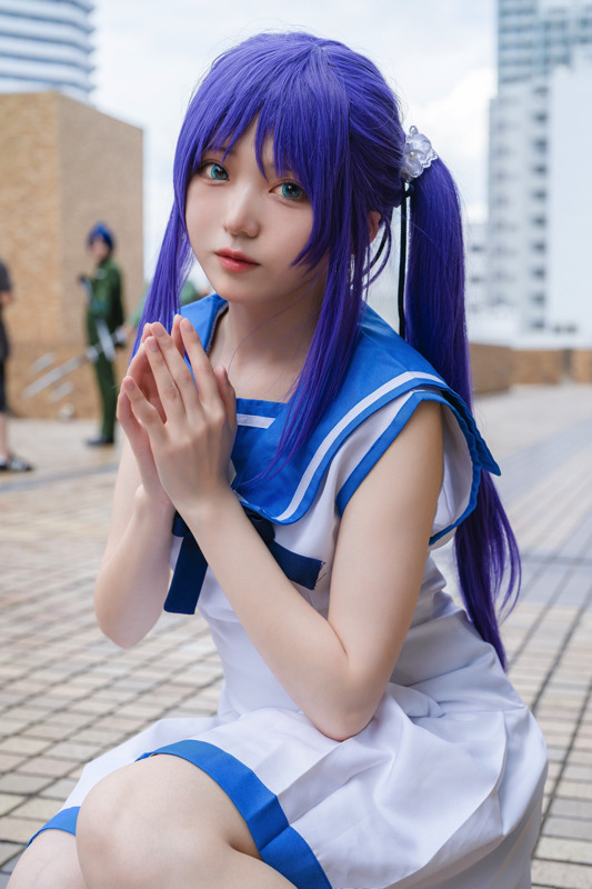 比良平ちさき『凪のあすから』／モデル：鳴瀬ぷぷ、撮影：tama