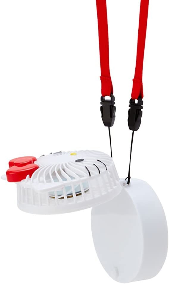 「サンリオ(SANRIO) ハローキティ 2WAYネックコンパクト扇風機 324922」（C）1976,2021 SANRIO CO.,LTD.(P)