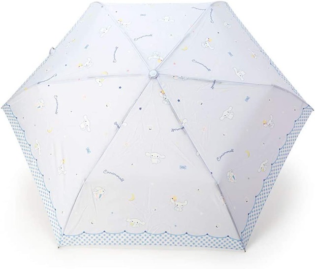 「サンリオ(SANRIO) シナモロール 晴雨兼用UV折りたたみ傘」（C）2001,2020 SANRIO CO.,LTD.(P)