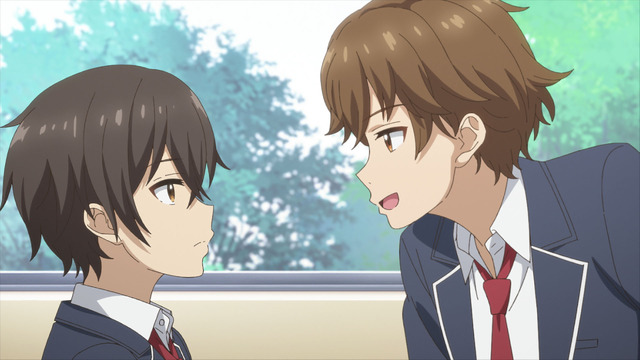 アニメ「継母の連れ子が元カノだった」第2話先行カット（C）紙城境介・KADOKAWA／連れカノ製作委員会