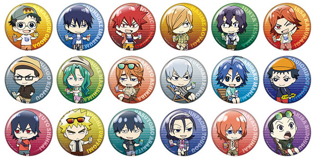 『弱虫ペダル LIMIT BREAK』ブラインド缶バッジミニキャラ ノーマル（C）渡辺航（週刊少年チャンピオン）／弱虫ペダル05製作委員会