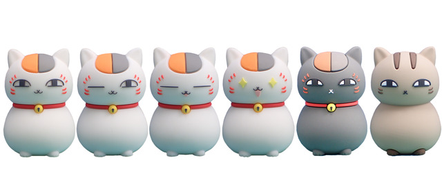 「『ニャンコ先生ショップ』フェア」ちょこりんマスコット(ブラインド)　6種（C）緑川ゆき・白泉社／「夏目友人帳」製作委員会（C）緑川ゆき・白泉社／夏目友人帳プロジェクト