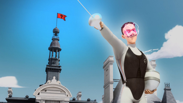 『ミラキュラス レディバグ&シャノワール』「ダークブレード」場面カット　(C) 2015 ZAGTOON– METHOD – TOEI ANIMATION.