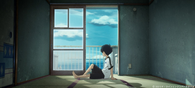 『雨を告げる漂流団地』場面写真（C）コロリド・ツインエンジンパートナーズ