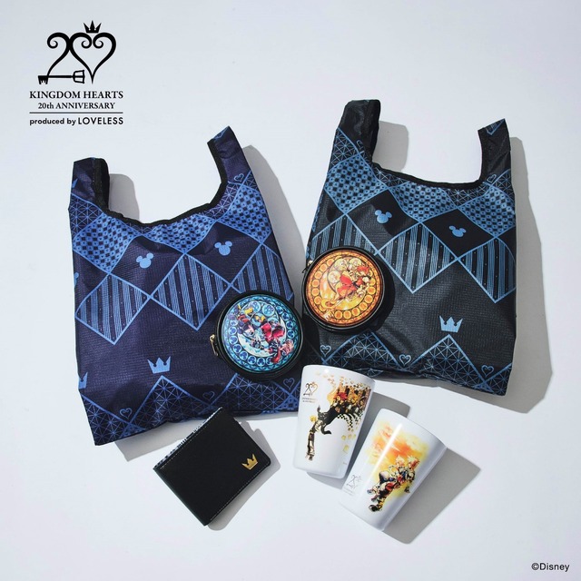 KINGDOM HEARTS 20th ANNIVERSARY Collection Book produced by LOVELESS ECO BAG（C）Disney