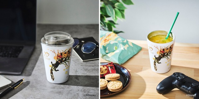 KINGDOM HEARTS 20th ANNIVERSARY Collection Book produced by LOVELESS CUP COFFEE TUMBLER（C）Disney