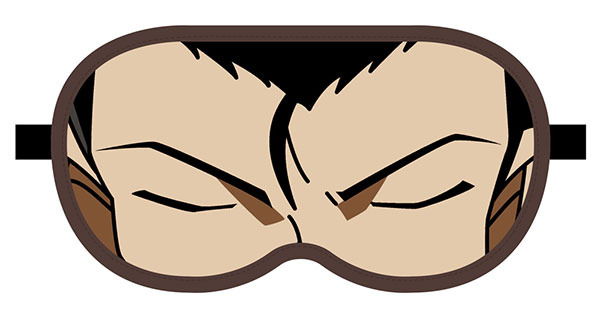 コスパ「名探偵コナン 眠りの小五郎推理中 アイマスク」（C）青山剛昌／小学館・読売テレビ・TMS 1996