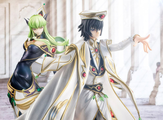 「Precious G.E.M.シリーズ コードギアス ルルーシュ・ヴィ・ブリタニア＆C.C. セット」46,200円（税込）（C）SUNRISE/PROJECT L-GEASS Character Design（C）2006-2017 CLAMP・ST